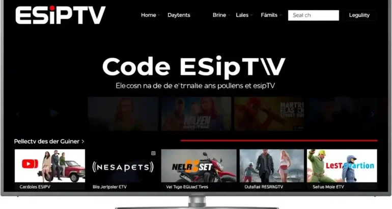 Code ESIPTV : Guide Complet pour Activer et Profiter de Votre Abonnement