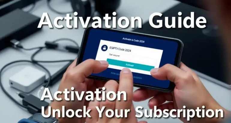 esiptv code 2024 – Le Guide Complet pour Activer Votre Abonnement
