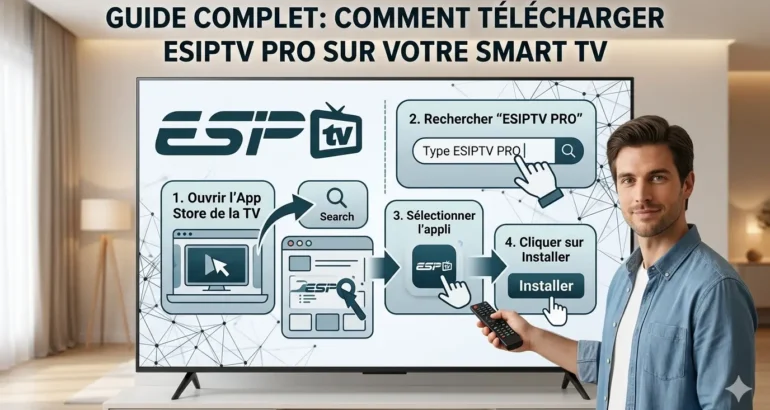 Comment télécharger ESIPTV-PRO sur mon Smart TV : Guide Complet