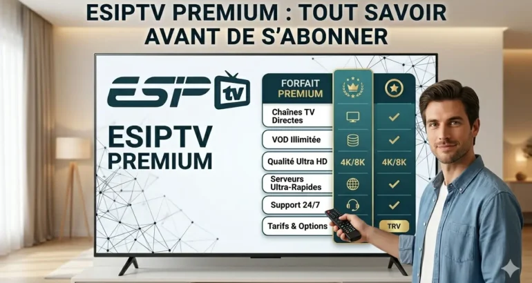 ESIPTV Premium Tout savoir avant de s’abonner important