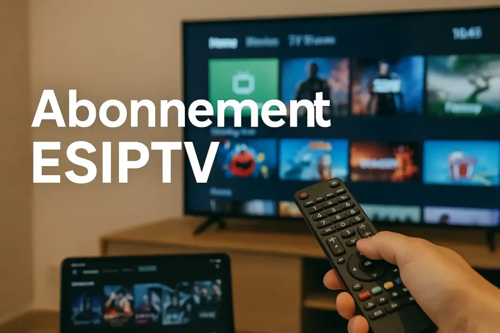 abonnement esiptv​