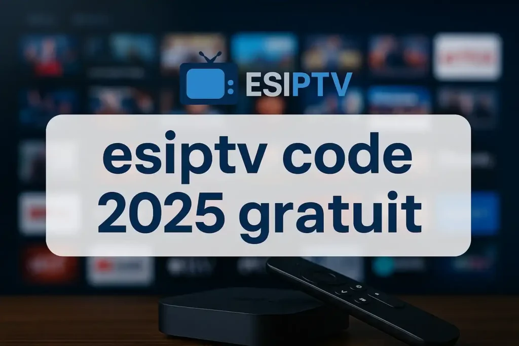 esiptv code 2025 gratuit​