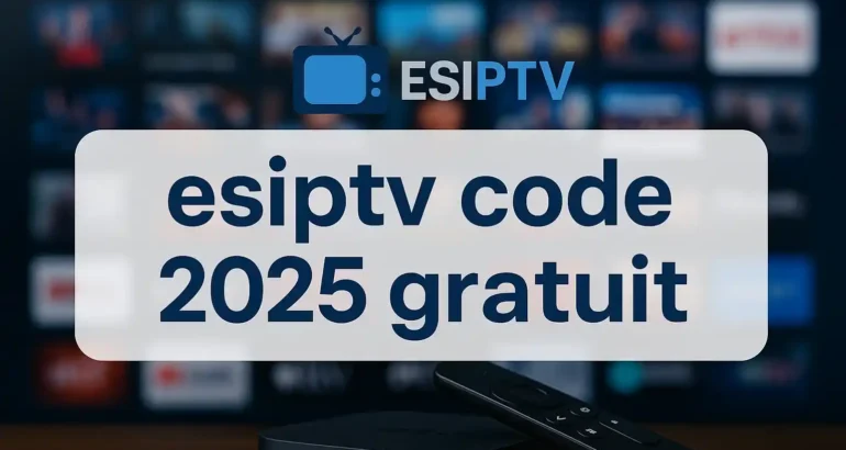 esiptv code 2025 gratuit – Guide complet pour profiter des meilleures offres